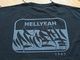 NICETY 7.2oz heavyweight Tshirt (hellyeah) / black