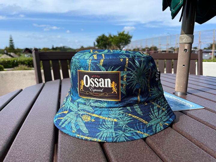 OSSANTHEHOOD bucket hat (negra) / tree