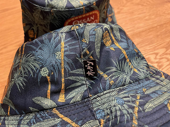 OSSANTHEHOOD bucket hat (negra) / tree