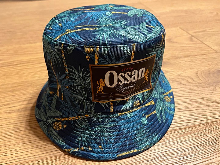 OSSANTHEHOOD bucket hat (negra) / tree
