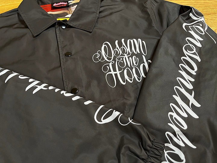 KEN THE FLATTOP x OSNTHD heavy nylon coach jabket