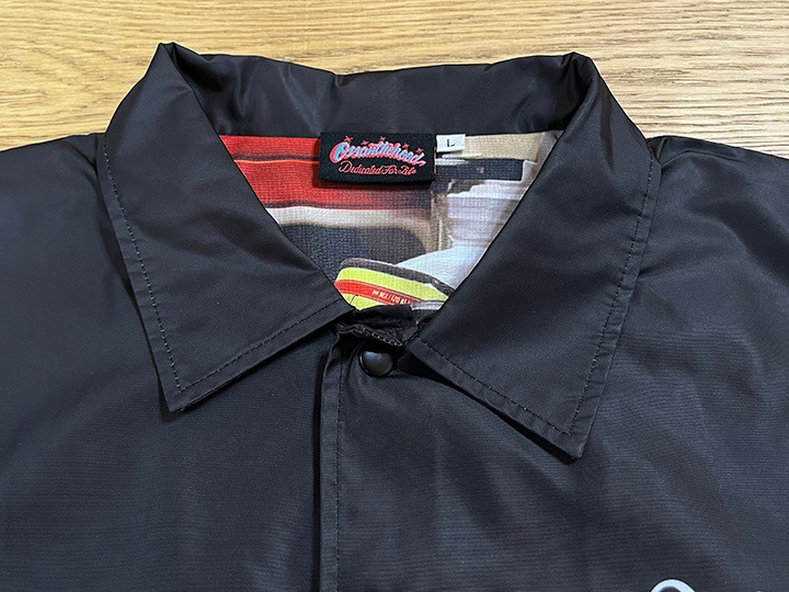 KEN THE FLATTOP x OSNTHD heavy nylon coach jabket