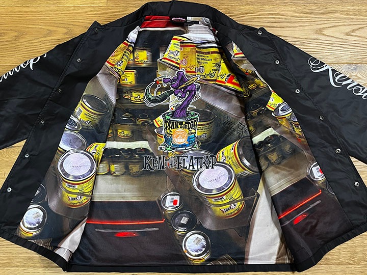 KEN THE FLATTOP x OSNTHD heavy nylon coach jabket