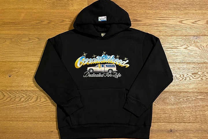 OSSANTHEHOOD 13oz pile hoodie (dedicated) / black