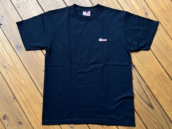 OSSANTHEHOOD 7.2oz heavyweight Tshirt (neon) / black