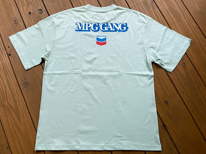 OSSANTHEHOOD Tshirt (savers) / sea glass