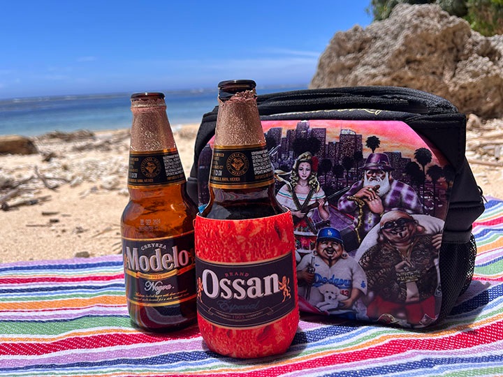 OSSANTHEHOOD can cooler (negra)