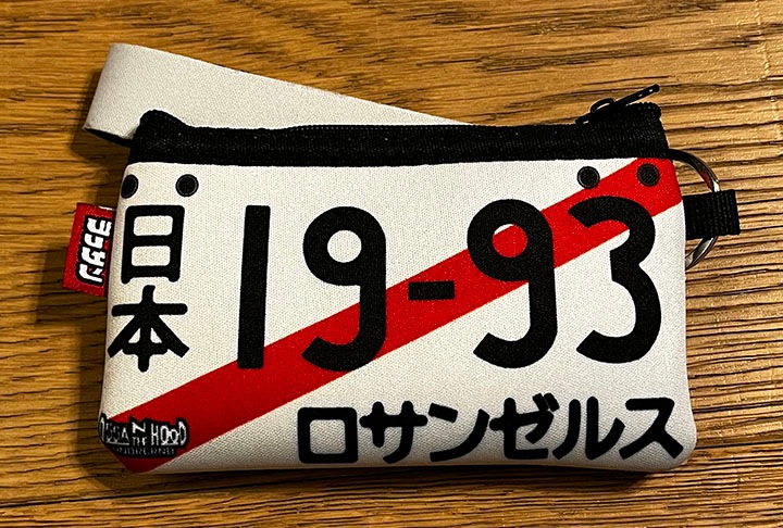 OSSANTHEHOOD zip pouch (caliʥС)