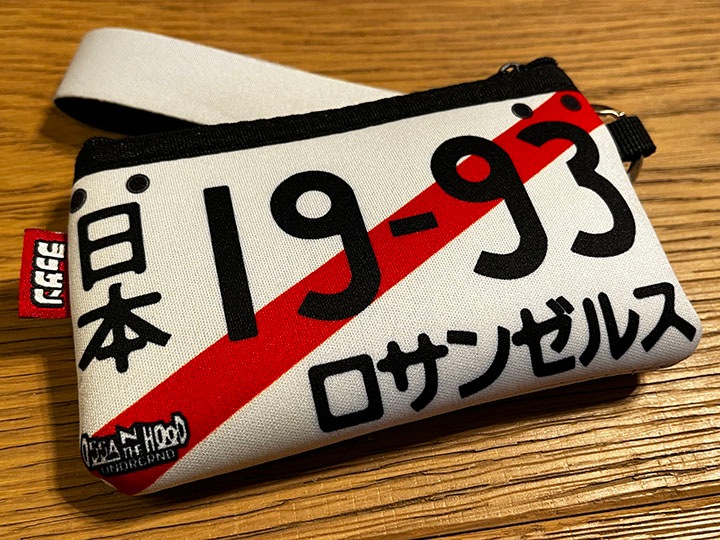 OSSANTHEHOOD zip pouch (caliʥС)