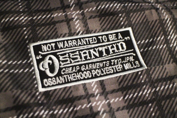 OSSANTHEHOOD plaid puffer coach jacket (fbss) / check