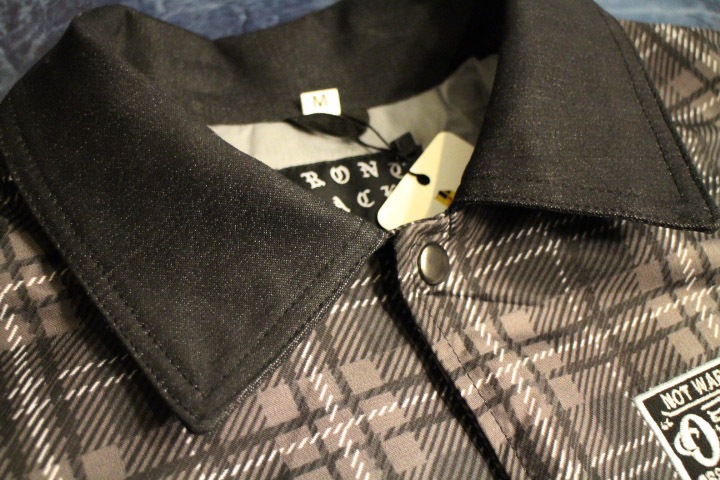OSSANTHEHOOD plaid puffer coach jacket (fbss) / check