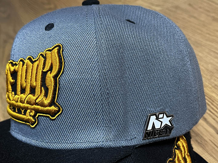 NICETY "1993" snapback cap / black & gray