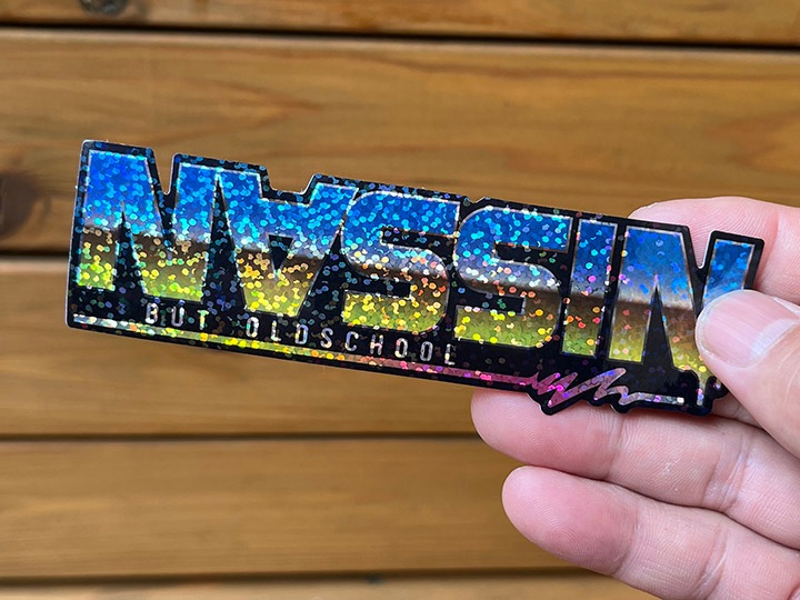 OSSANTHEHOOD vinyl sticker pack (nassin)