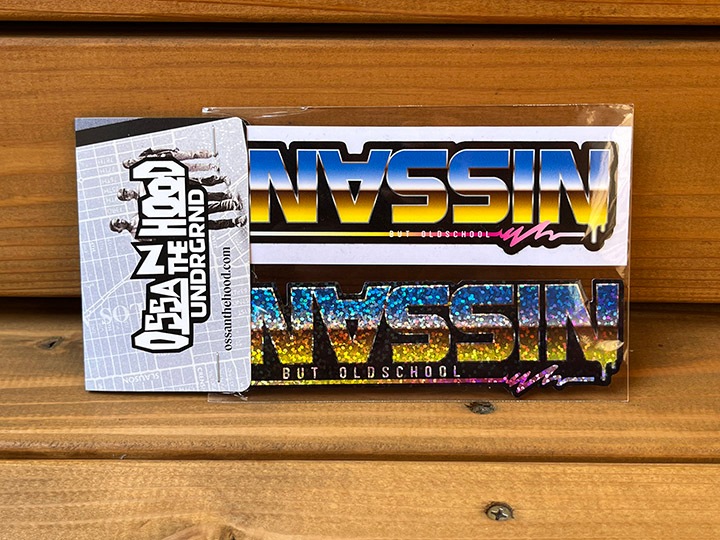 OSSANTHEHOOD vinyl sticker pack (nassin)