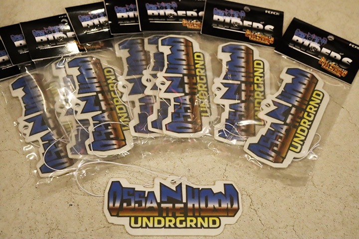 OSSANTHEHOOD air freshener (logo-desert)