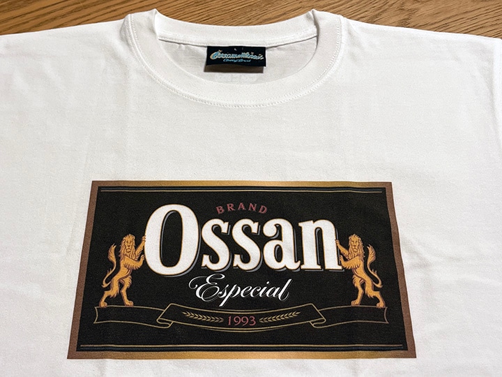 OSSANTHEHOOD Tshirt (negra) / white