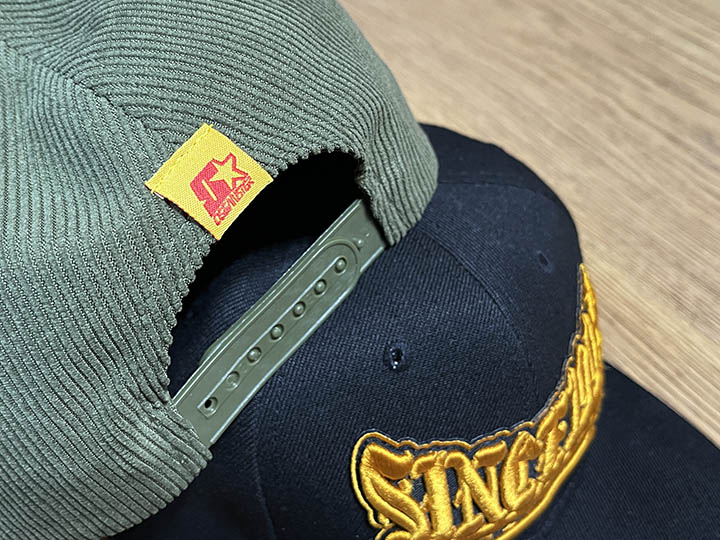 NICETY "1993" snapback cap / olive cords