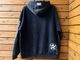OSSANTHEHOOD 12oz. pullover hood (more bounce) / washed black