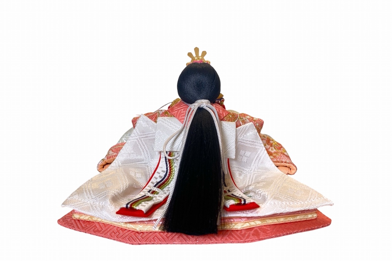 coco煌（きら）衣裳着親王飾り雛人形 高岡塗台 木らでん屏風