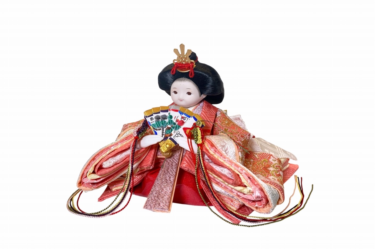 らこ様☆ coco煌（きら）衣裳着親王飾り雛人形 高岡塗台 木らでん屏風