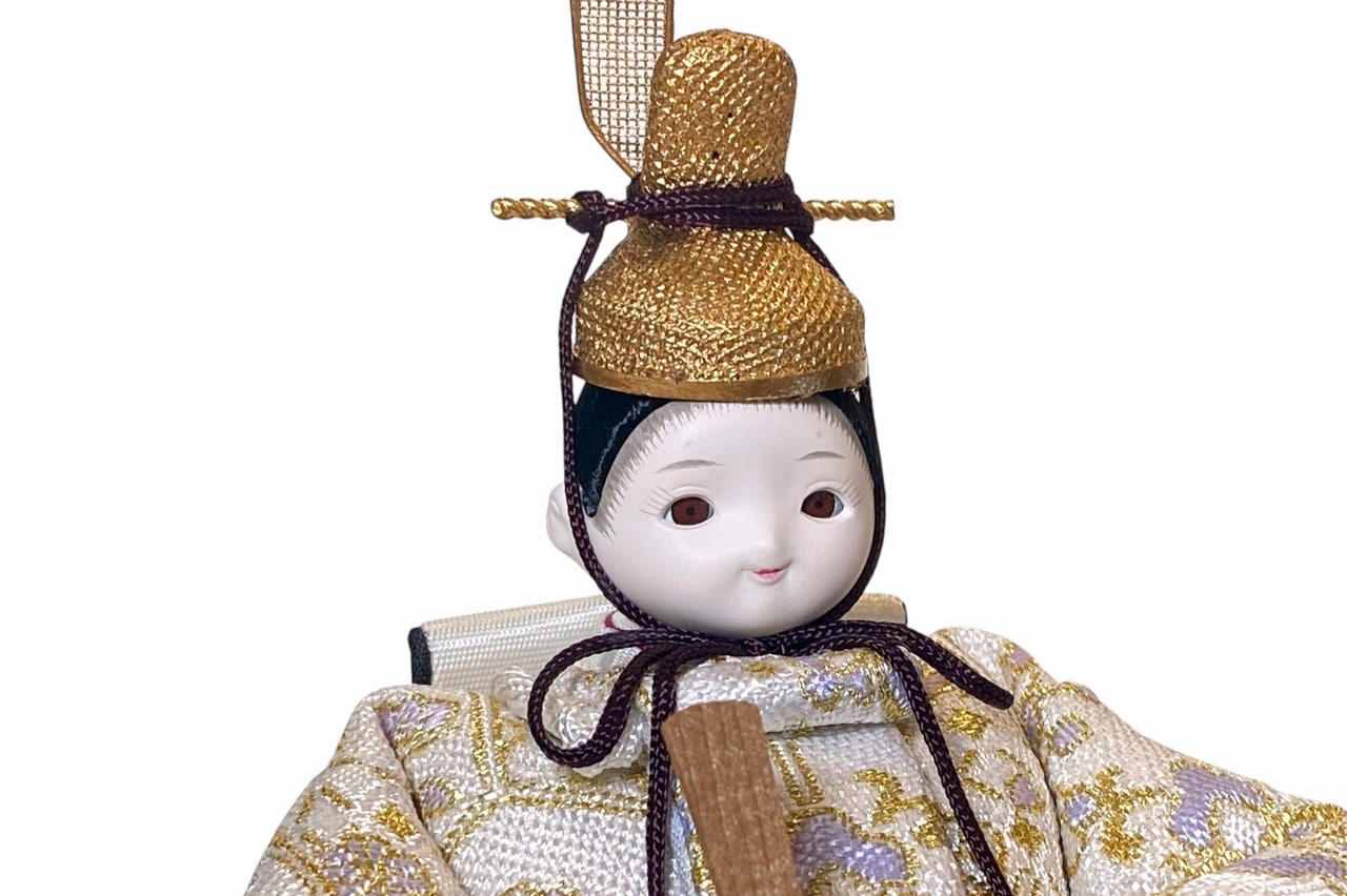 coco煌（きら）衣裳着親王飾り雛人形 高岡塗台 木らでん屏風