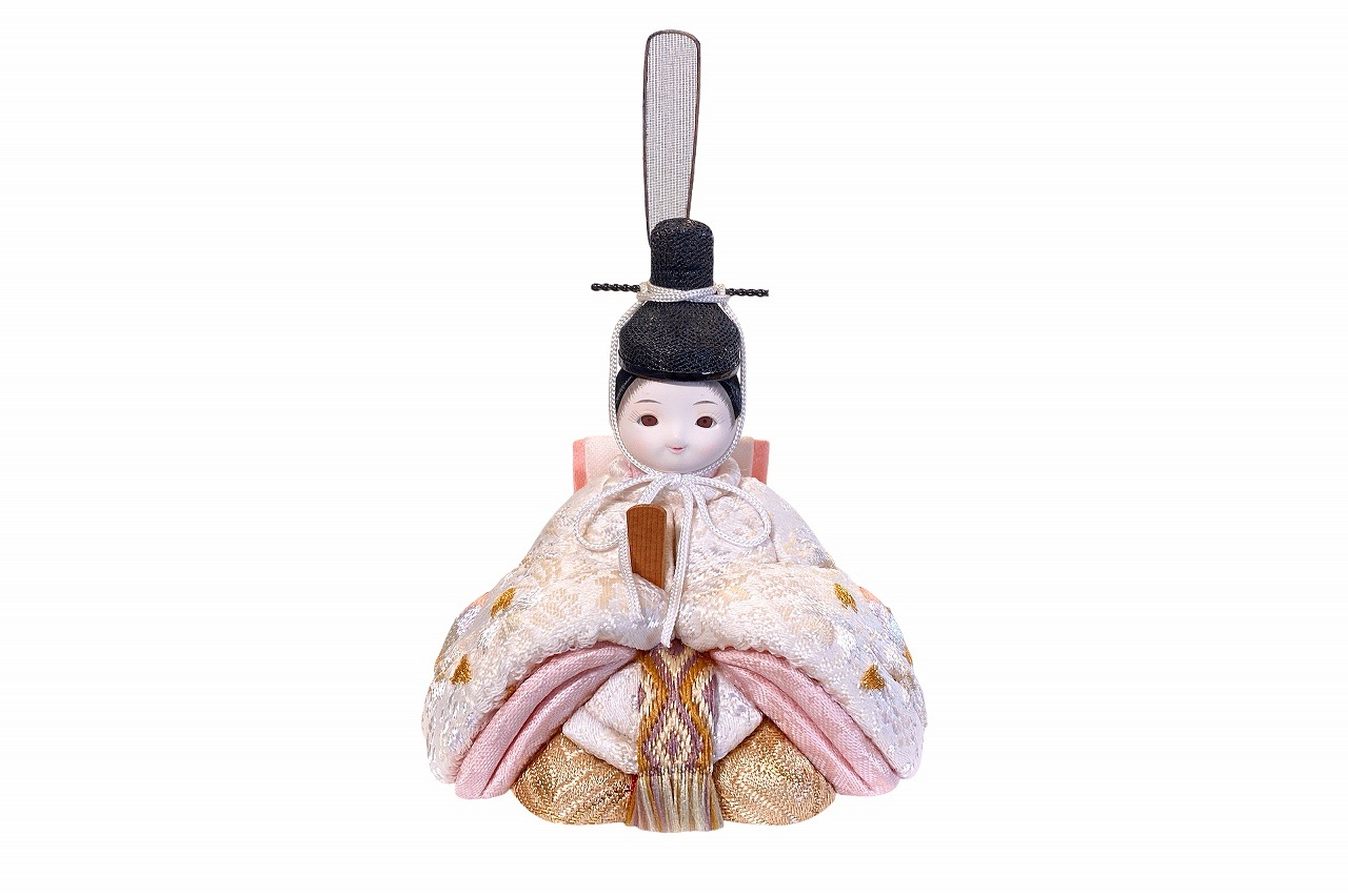 rico結愛（ゆあ）木目込み十人飾り雛人形 高岡塗台 木らでん屏風