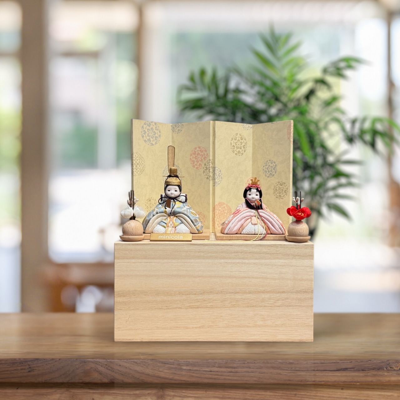 御親王御飾り台座　ひな祭り　木材 御親王御飾り台座 ひな祭り 木材