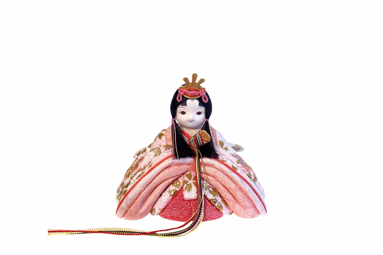 rico美優（みゆ）木目込み親王飾り雛人形 高岡塗台 落水和紙