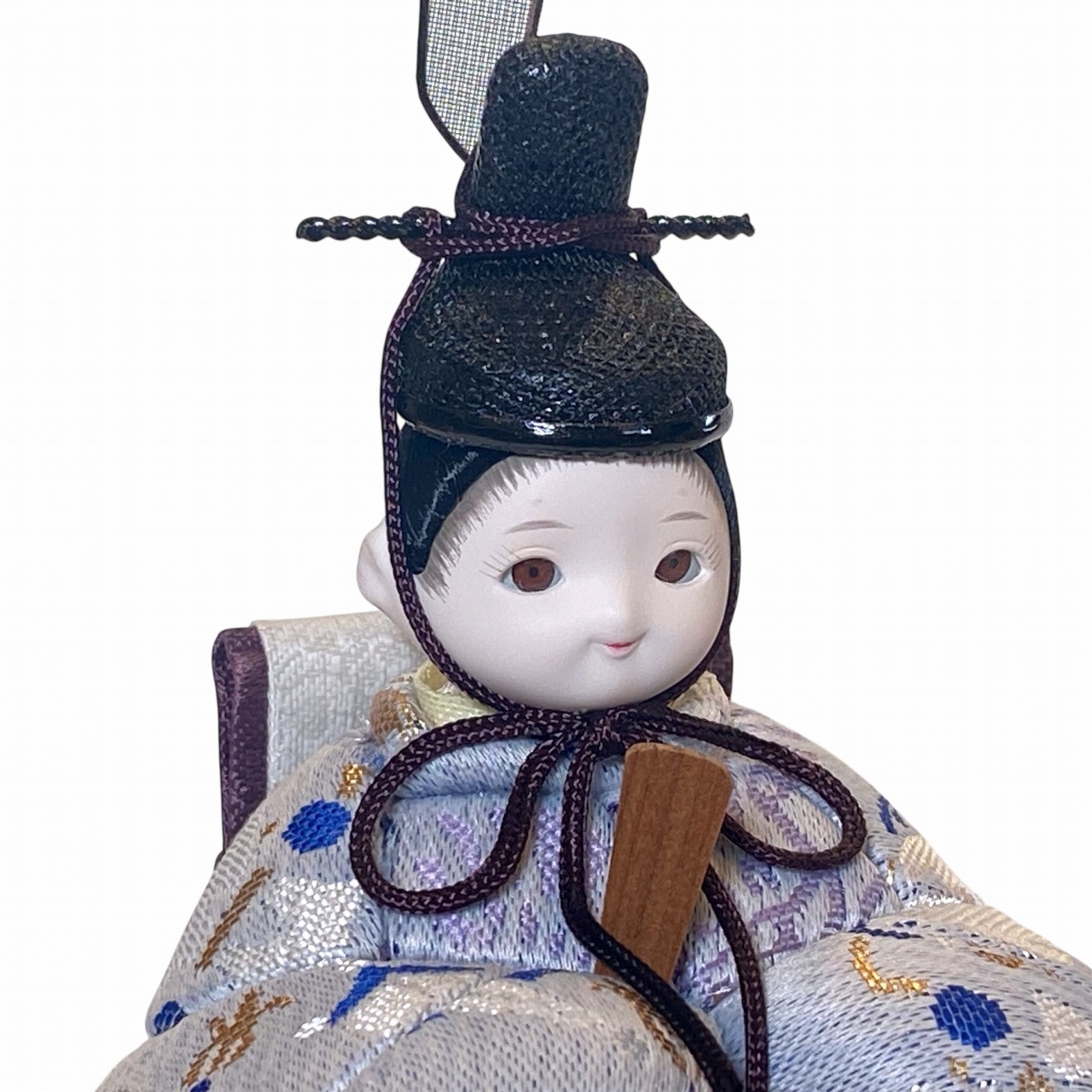 rico麗奈（れな）木目込み親王飾り雛人形 高岡塗台 しだれ桜屏風