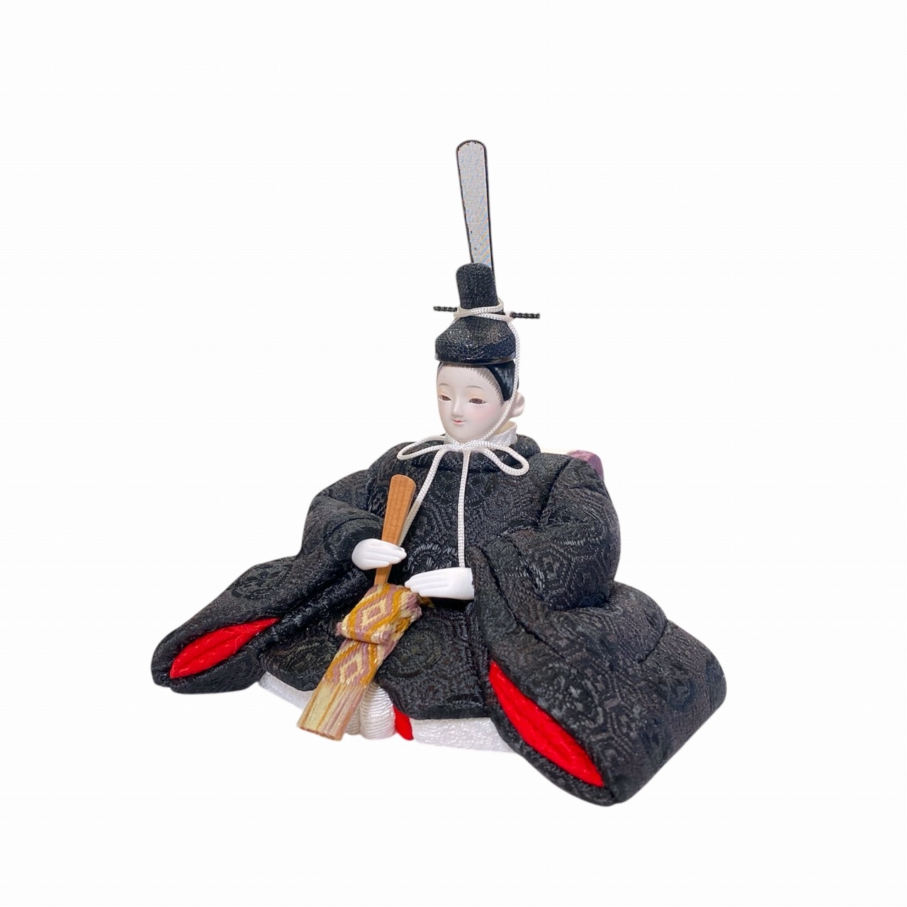 rico-粋-みやび 木目込み親王飾り雛人形 マーブルレクタステップ台 悠