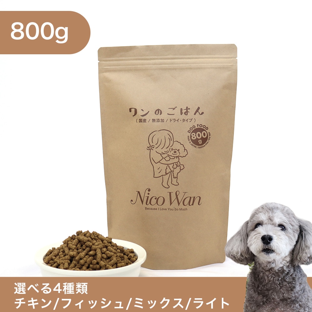 ワンのごはん800g