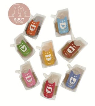 【犬・猫用ボーンブロス】 120ml ｜少しづつ使えるスパウト付きパック｜常温保存可能な加圧滅菌パウチ ｜