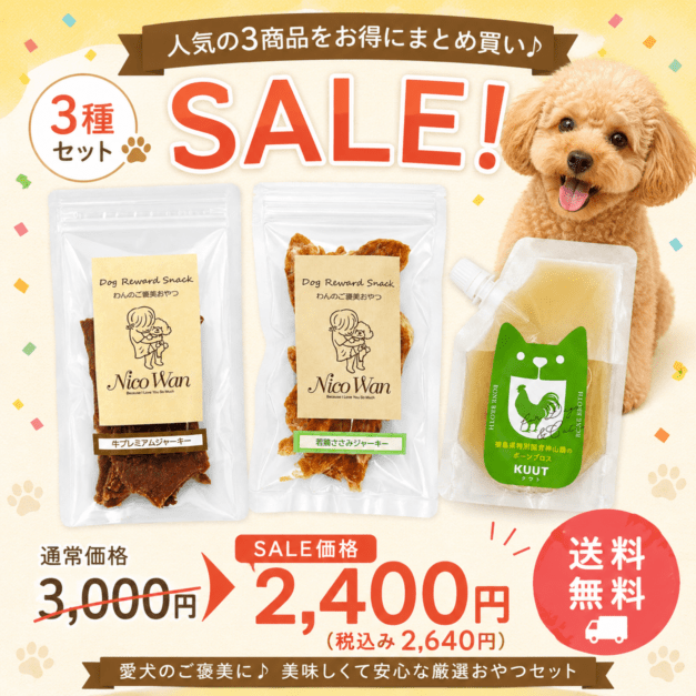 【期間限定SALE】おやつ3種セット