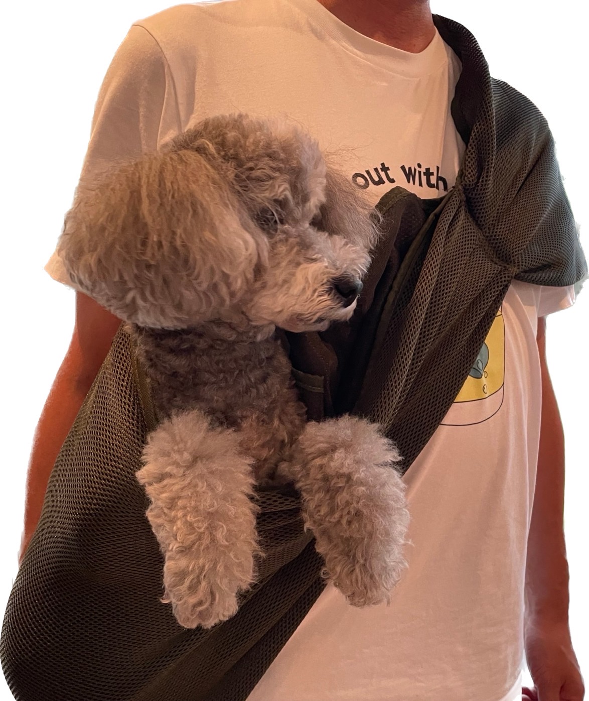 ワンのスリング・メッシュ地【KAHKI】