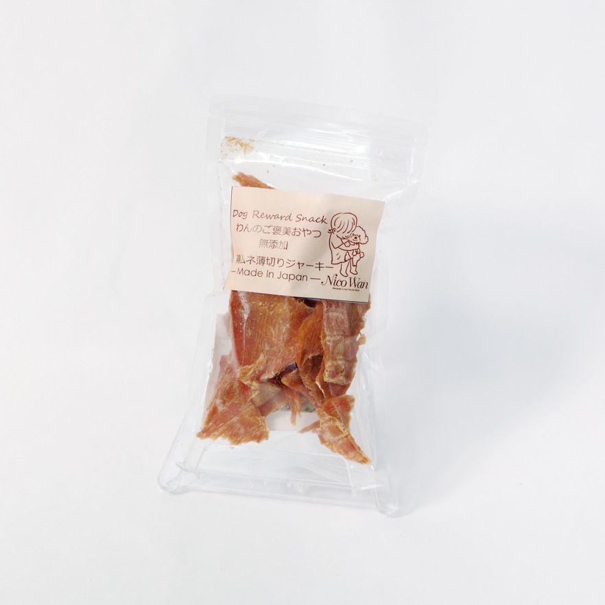 ワンのおやつ　鶏ムネ薄切りジャーキー