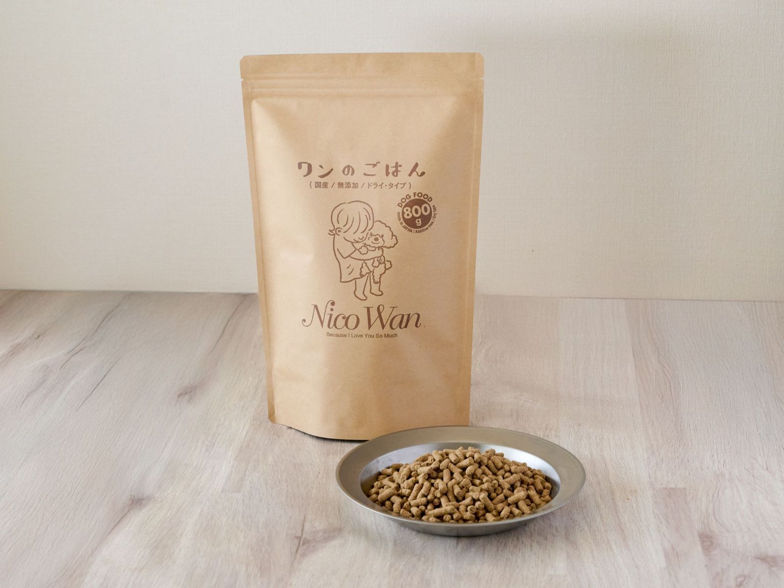 【ワンのごはん チキン】800ｇと【ボーンブロス】120mlのセット