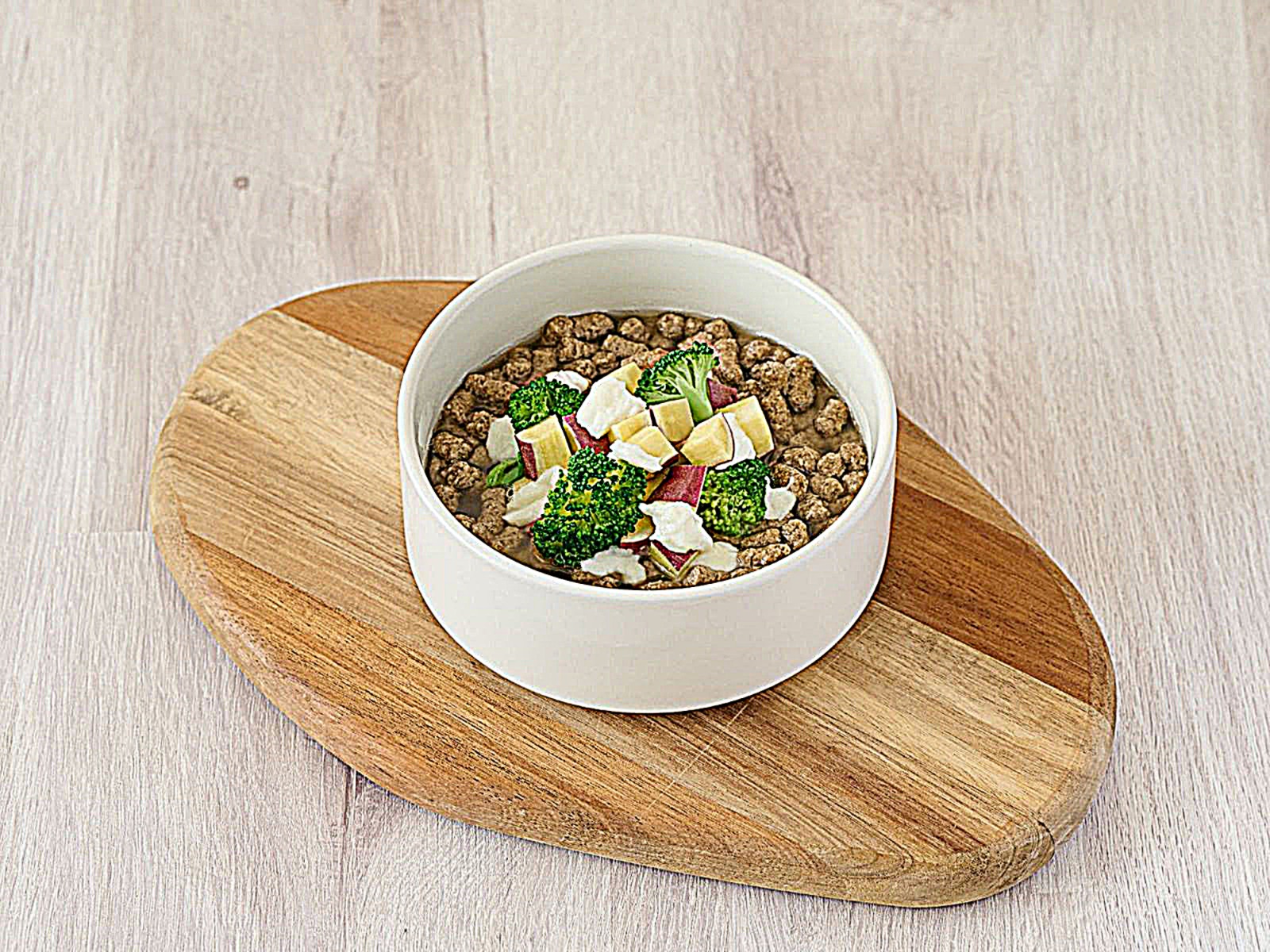 【ワンのごはん ライト】800ｇと【ボーンブロス】120mlのセット