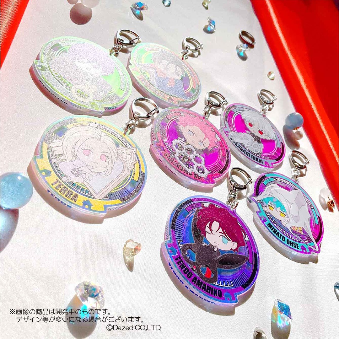 カリスマ ちょこそば オーロラアクリルキーホルダー 本橋 依央利