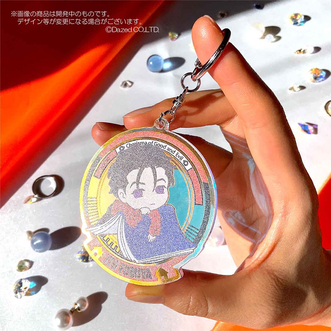 カリスマ ちょこそば オーロラアクリルキーホルダー 本橋 依央利