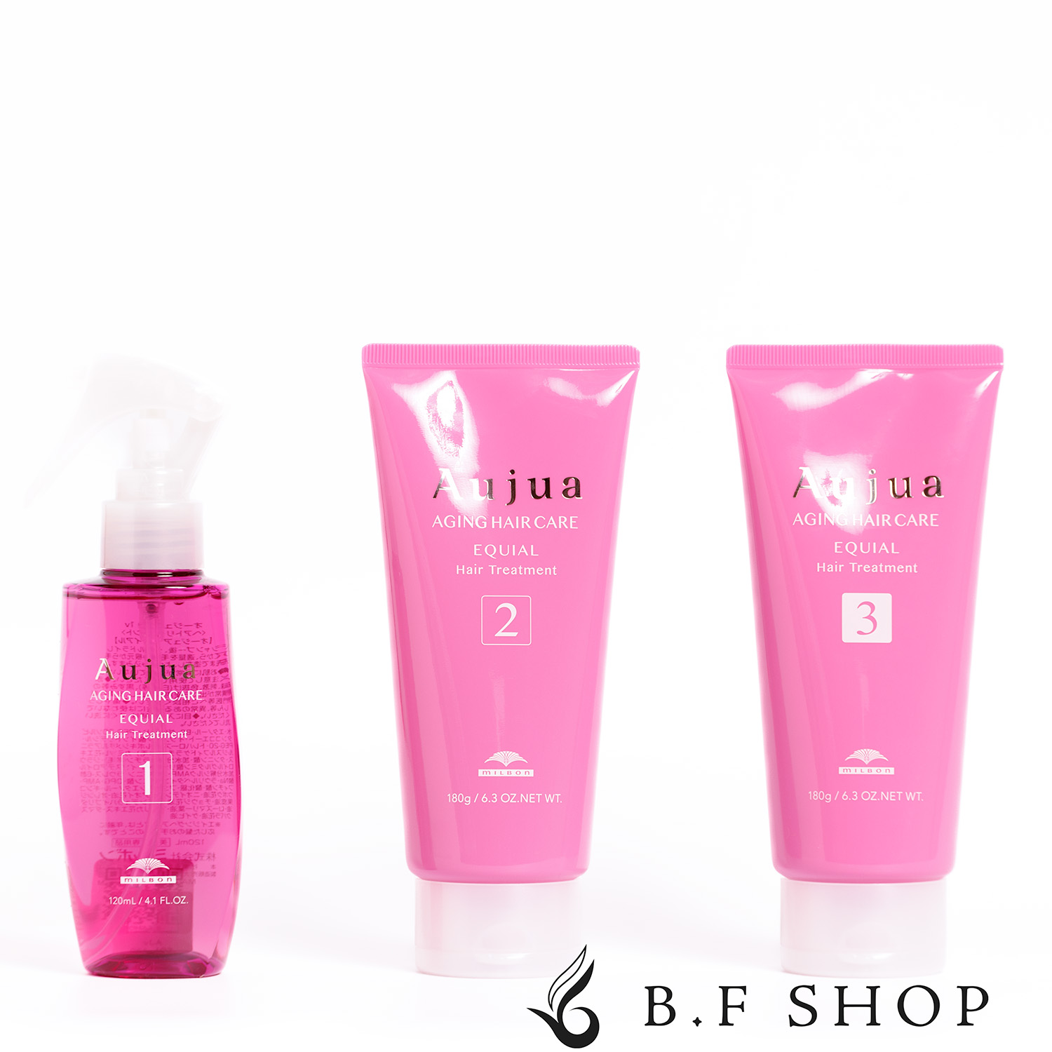 【セット品】ミルボン オージュア エクイアル 5ステップ サロントリートメント システムトリートメント milbon aujua LSC