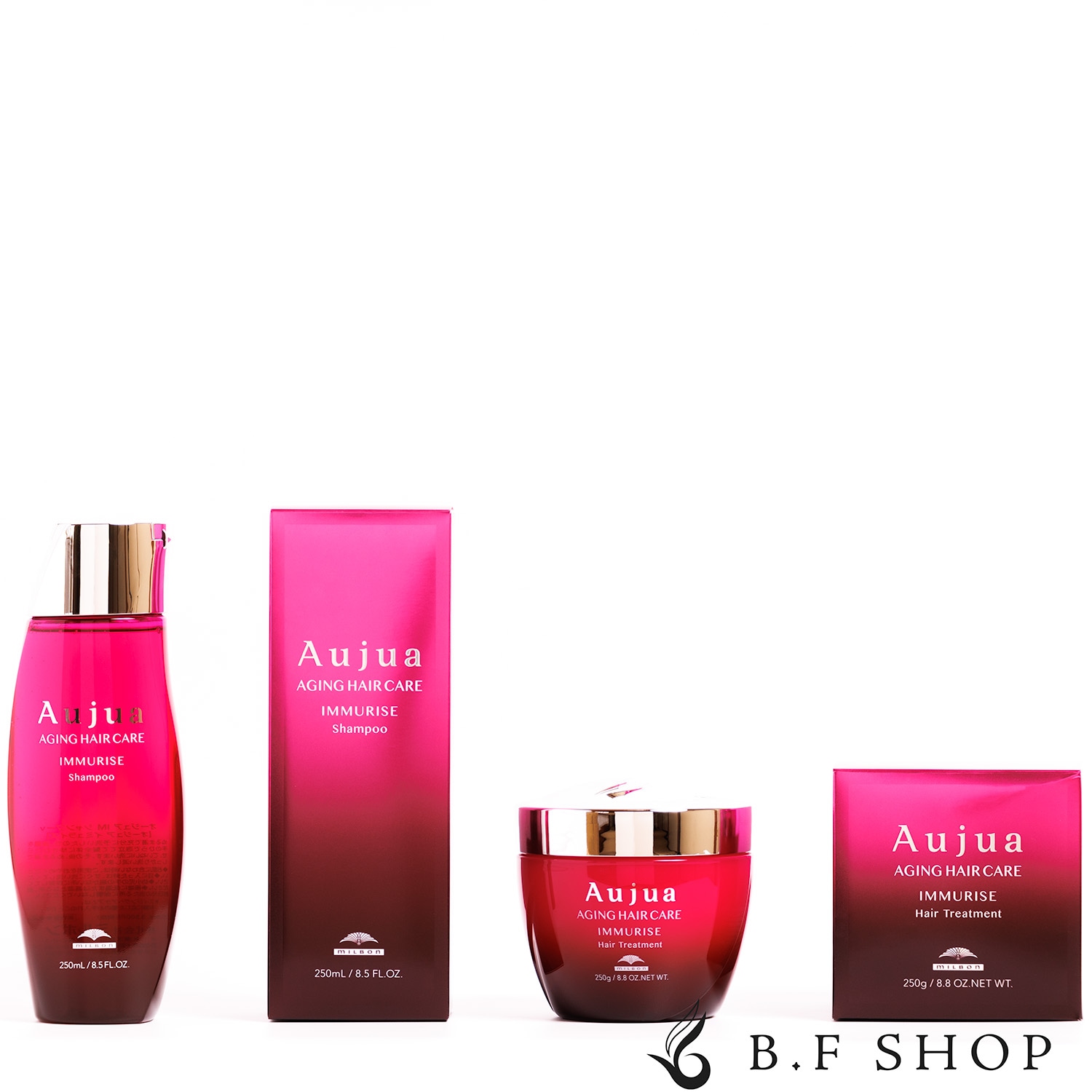 【セット品】ミルボン オージュア イミュライズ シャンプー ＆ ヘアトリートメント 250ml milbon aujua LSC