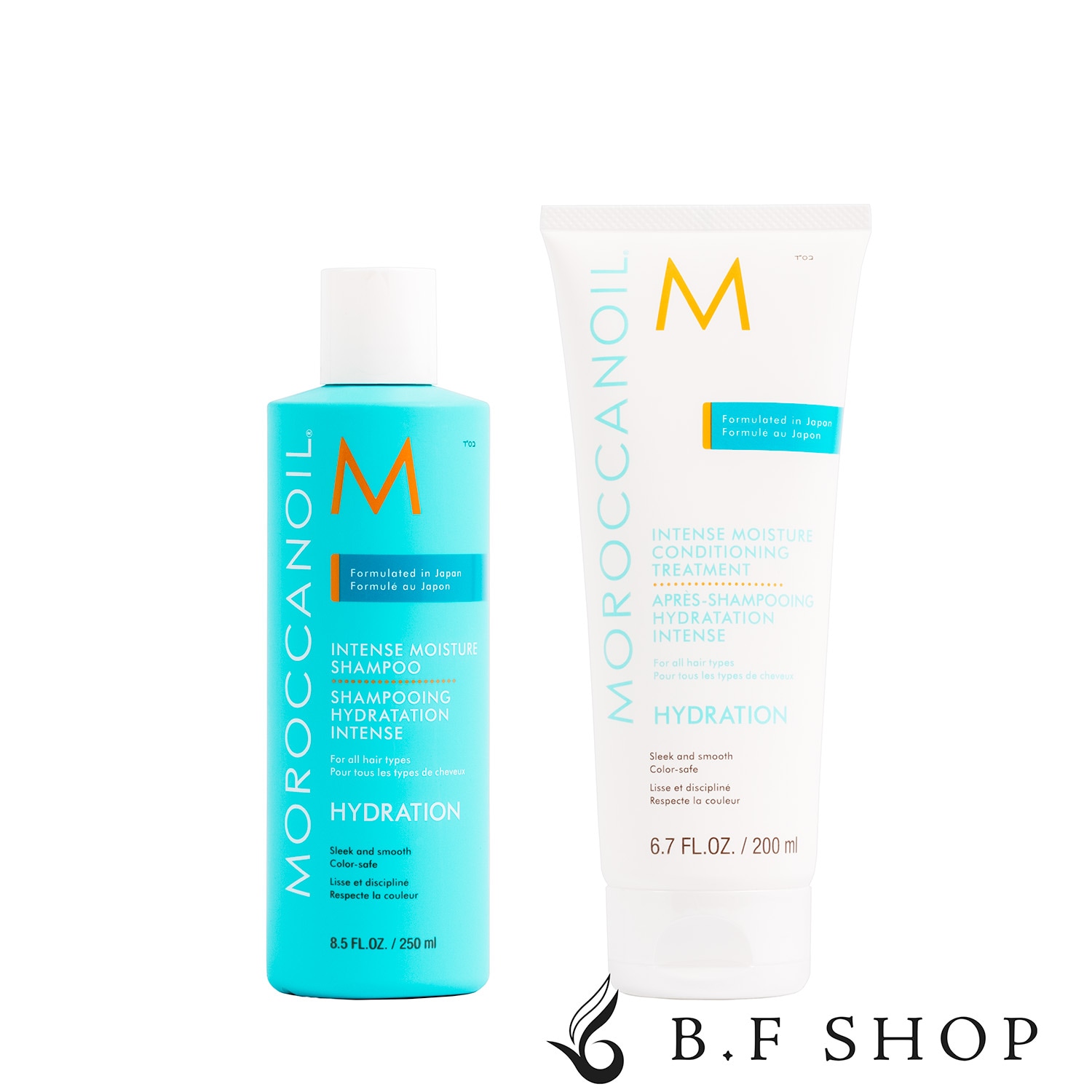 【セット品】モロッカンオイル インテンスモイスチャーシャンプー + コンディショニング トリートメント 250ml+200ml MOROCCANOIL LSC 