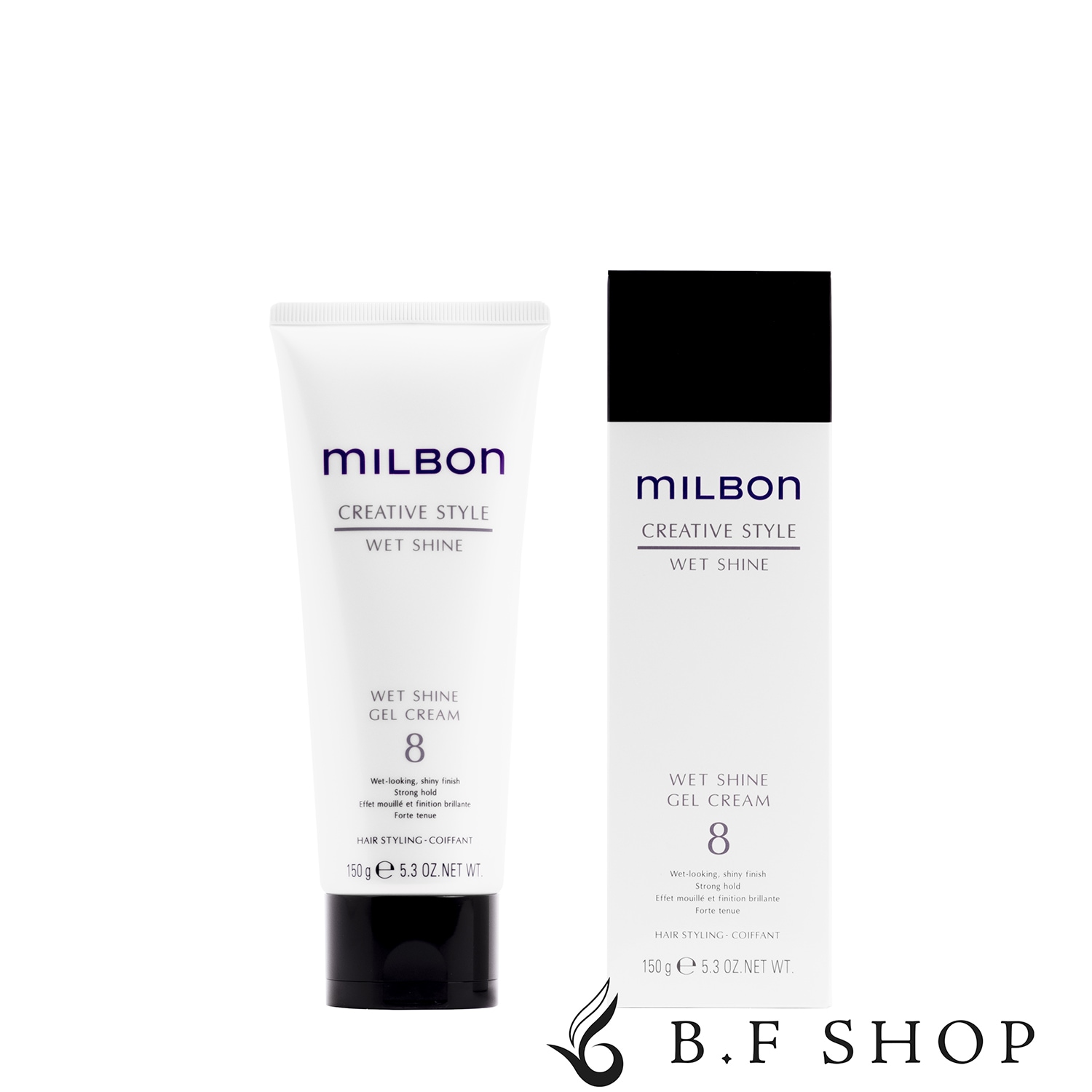 ミルボン ウェットシャイン ジェルクリーム 8 150g クリエイティブスタイル milbon LSC