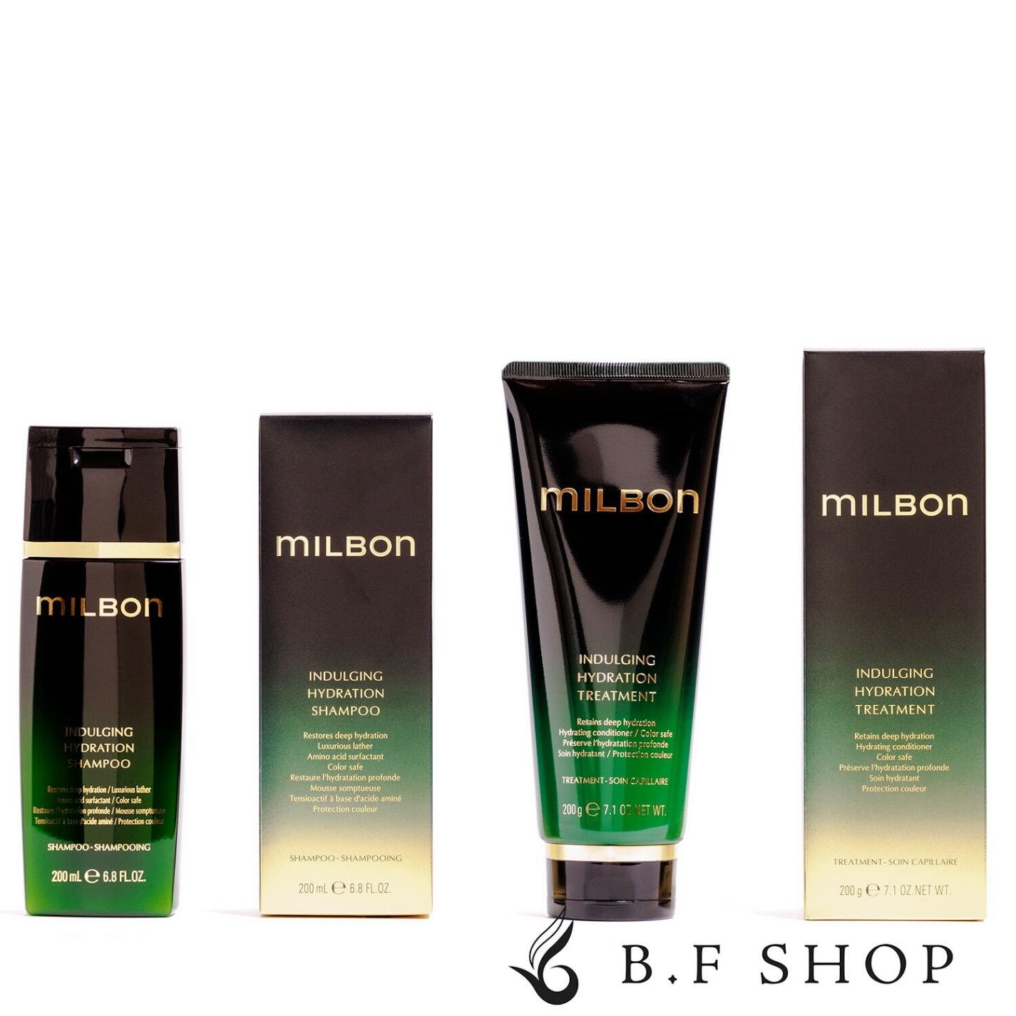 【セット品】ミルボン インダルジング ハイドレーション シャンプー & トリートメント 200ml グローバル ミルボン プレミアムポジション milbon LSC
