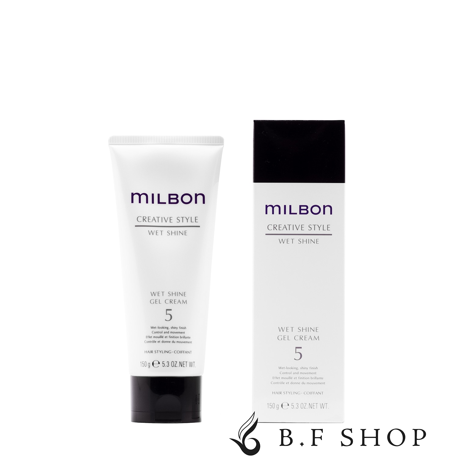 ミルボン ウェットシャイン ジェルクリーム 5 150g クリエイティブスタイル milbon LSC