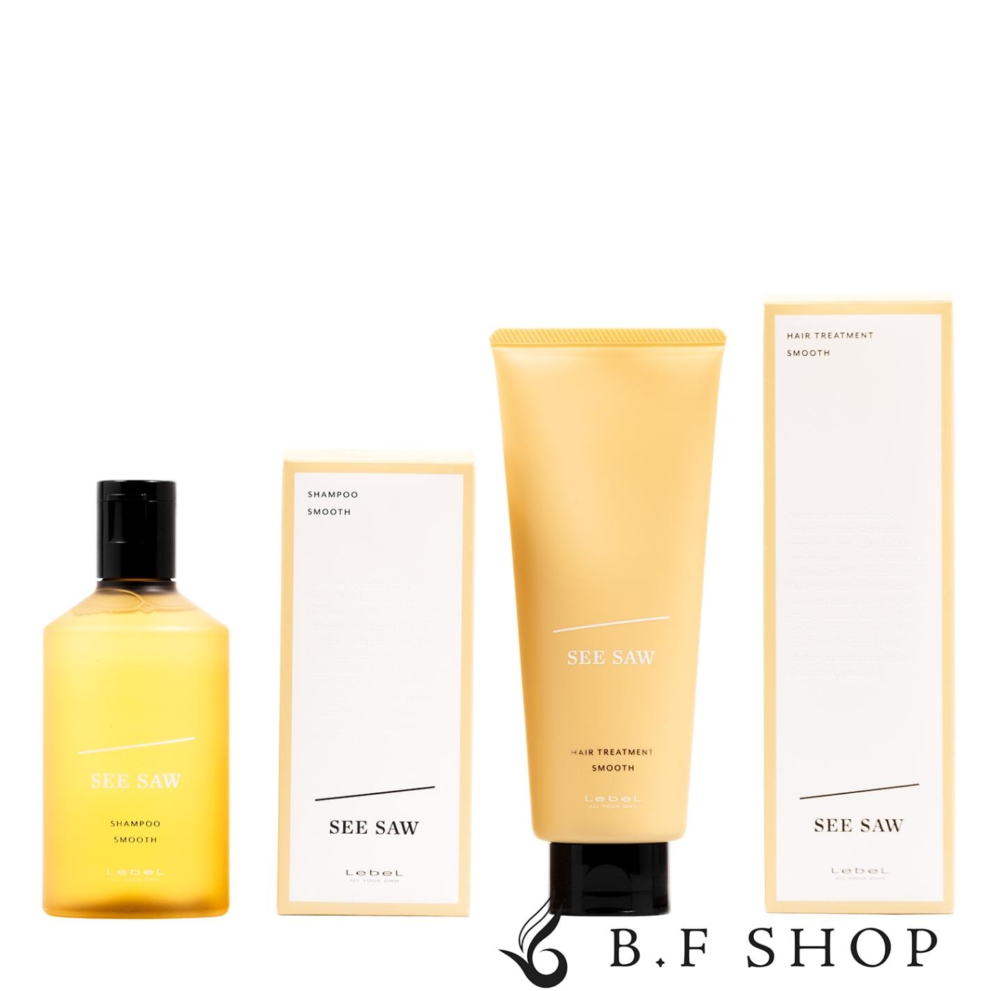 【セット品】ルベル シーソー シャンプー スムース 250ml トリートメント スムース 200ml LebeL SEE SAW LSC