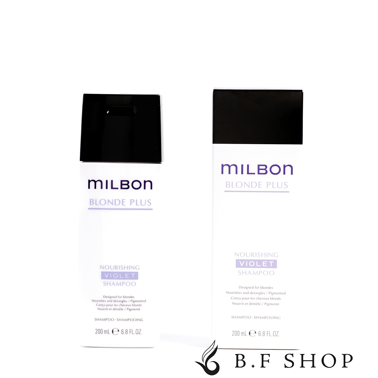 ミルボン ナリッシング バイオレット シャンプー 200ml カラーシャンプー グローバル ミルボン ブロンドプラス milbon LSC