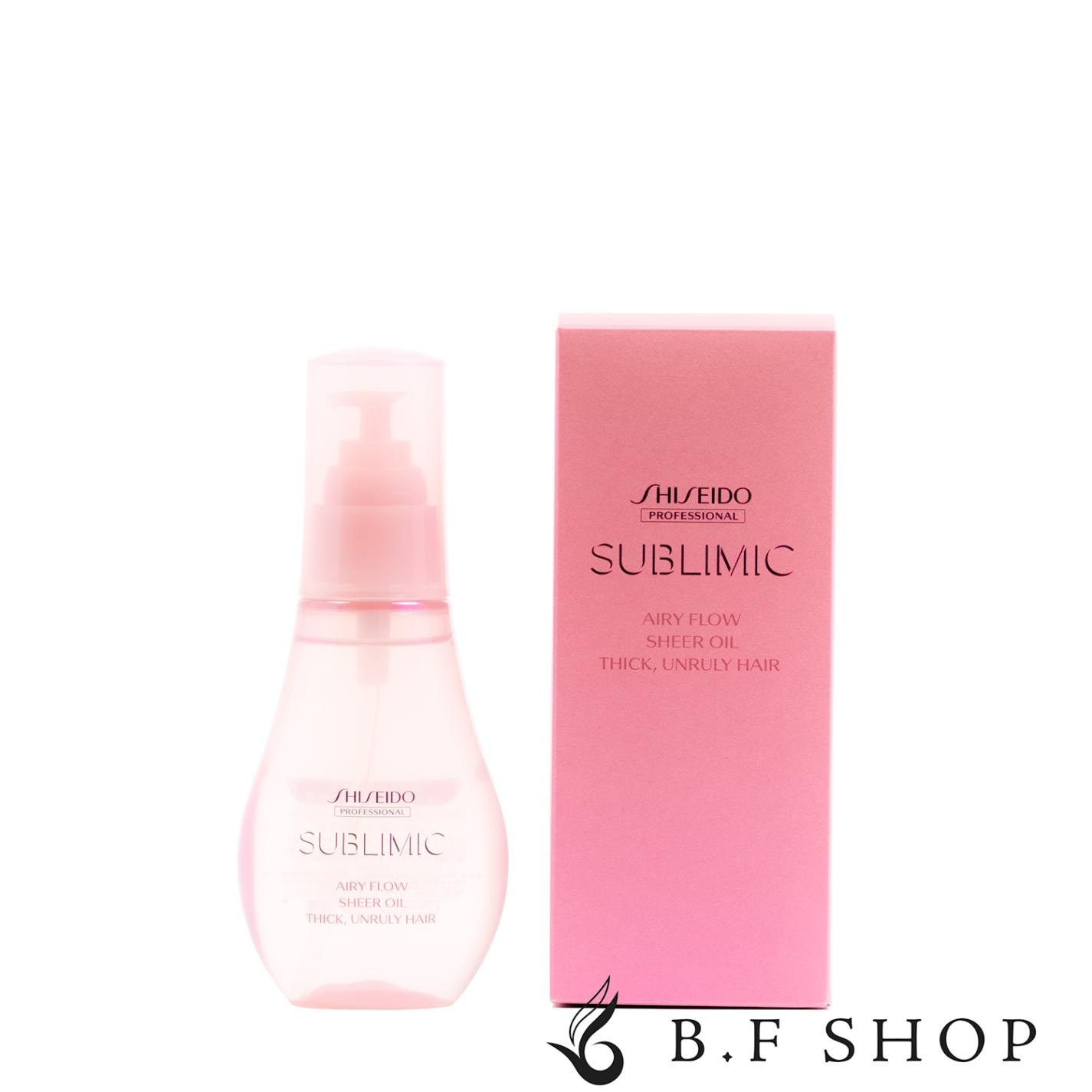 資生堂 サブリミック エアリーフロー シアーオイル 100ml THICK, UNRULY HAIR 太くまとまらない髪用