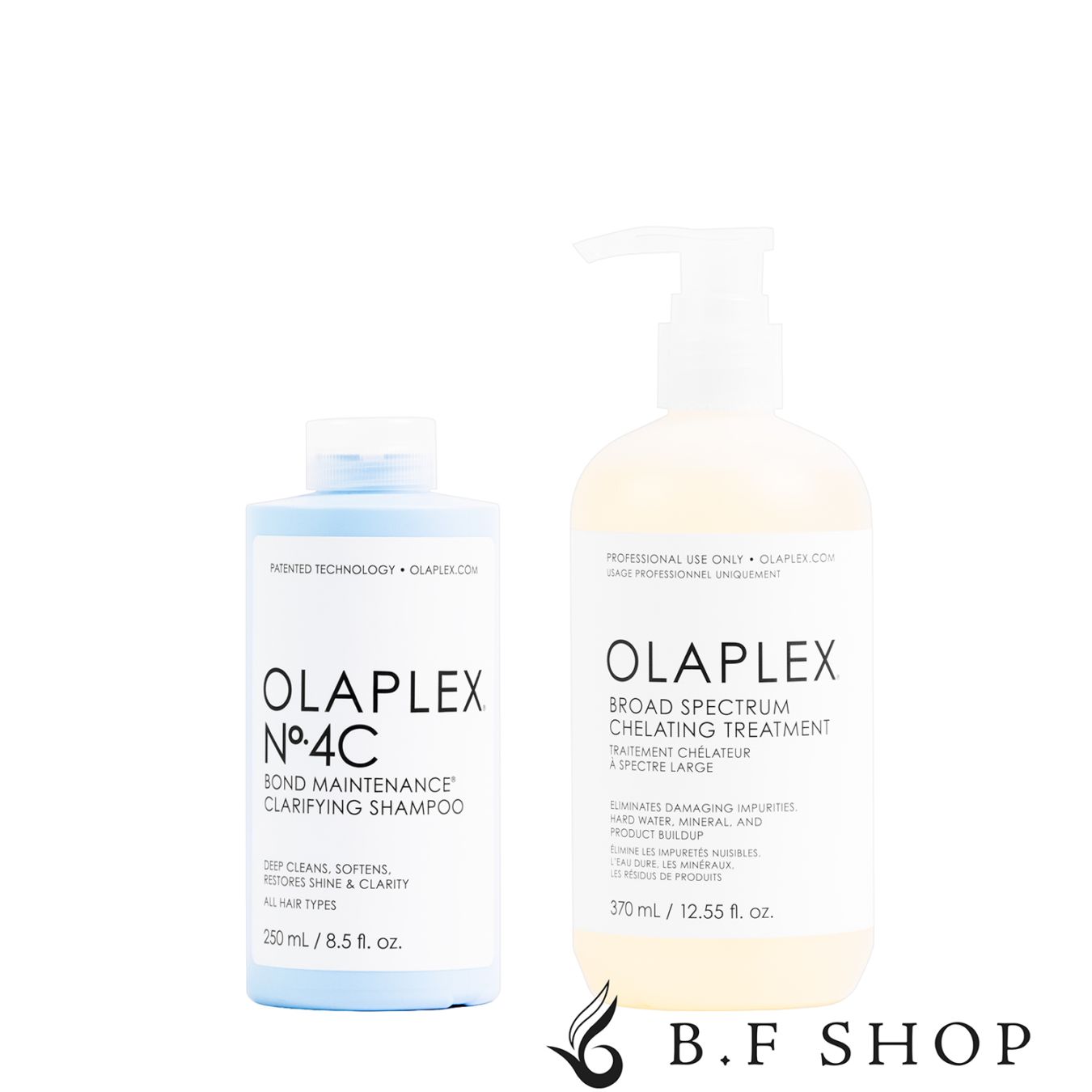 【セット品】オラプレックス No.4C クラリファイングシャンプー & キレーティング トリートメント 250ml + 370ml LSC 