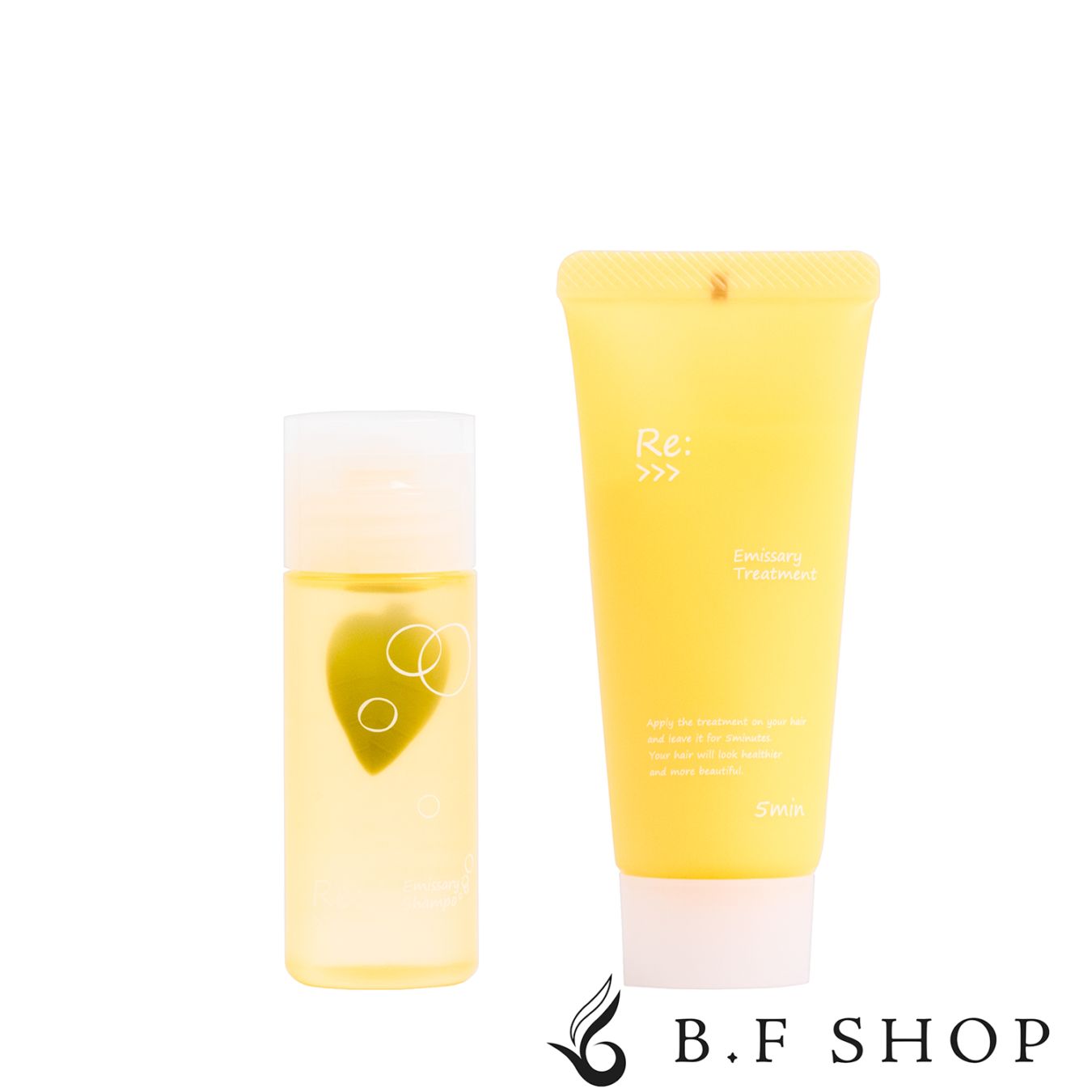 【セット品】アジュバン リ : エミサリー シャンプー & トリートメント 30ml + 38g Re: Emissary ADJUVANT ゆうパケット 